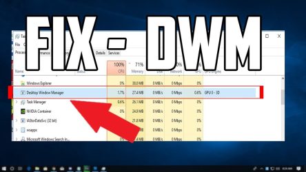 Desktop Window Manager Menggunakan GPU Secara Tinggi: Cara Memperbaikinya