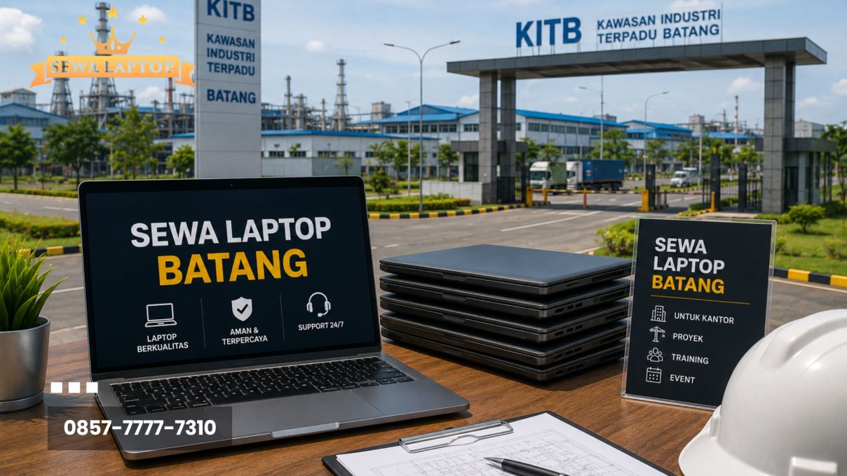 Sewa Laptop Batang Full Support untuk Acara